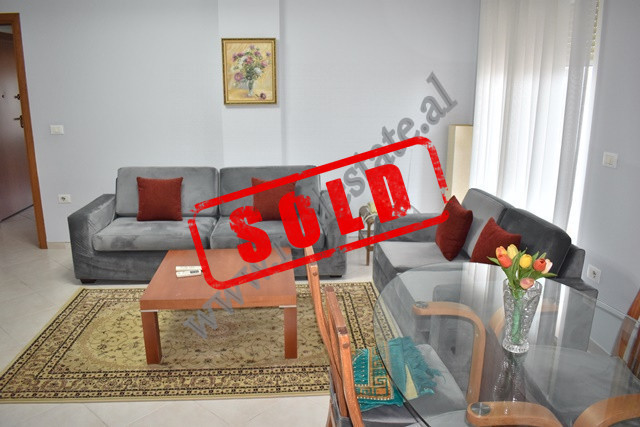 Two bedroom apartment for sale in Reshit Collaku street in Tirana.
It is positioned on the 7th floo